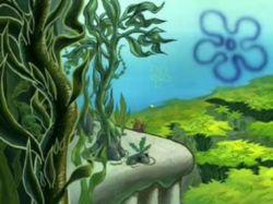 The Kelp Forest from Club SpongBob
