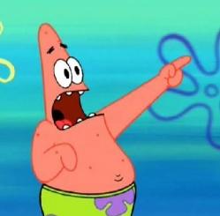 Patrick Star my favorite Character!!