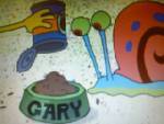 gary the snail eating